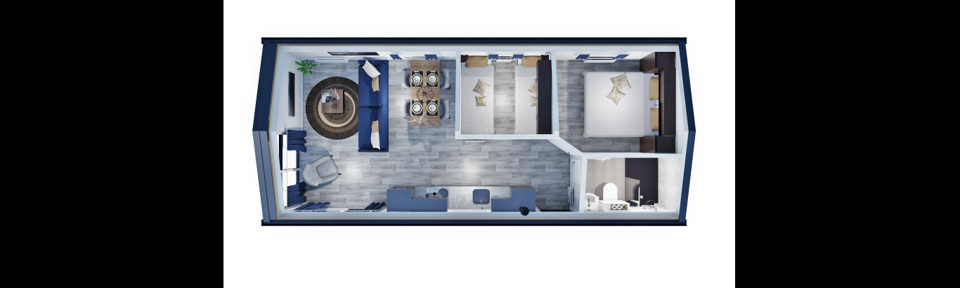 Chalet Comfort plattegrond.png