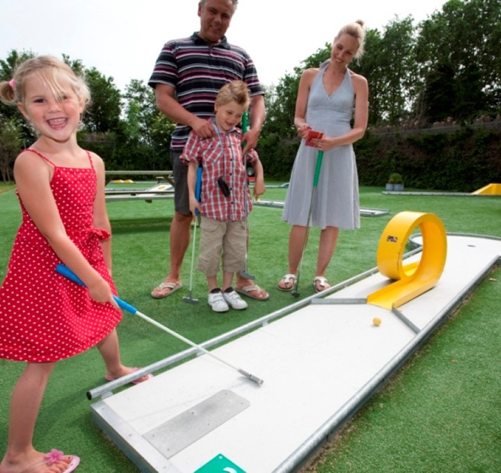 Minigolf baan